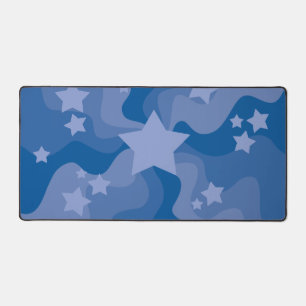 Sea of Stars - Blue Desk Mat