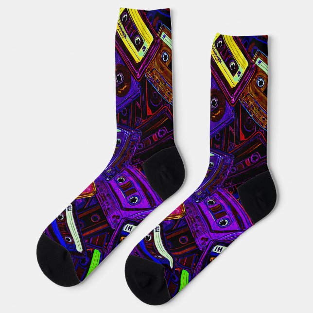 Sea of Tapes Socks (Left)