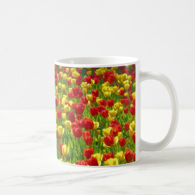 Sea of Tulips Coffee Mug (Right)
