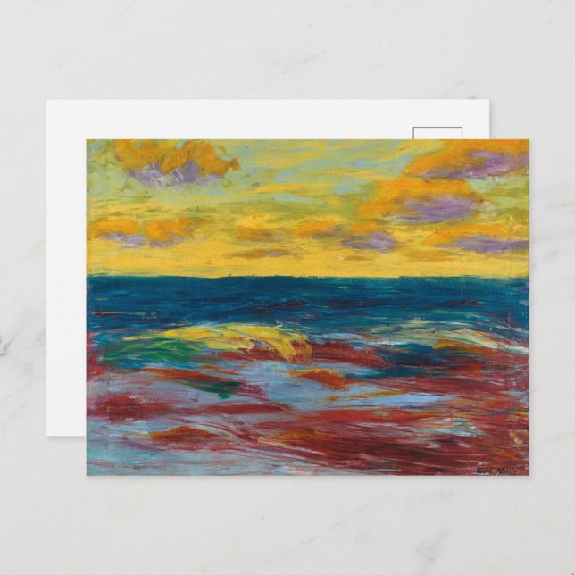 Sea Off of Alsen | Emil Nolde | Postcard (Front/Back)