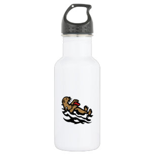 Sea otter 532 ml water bottle