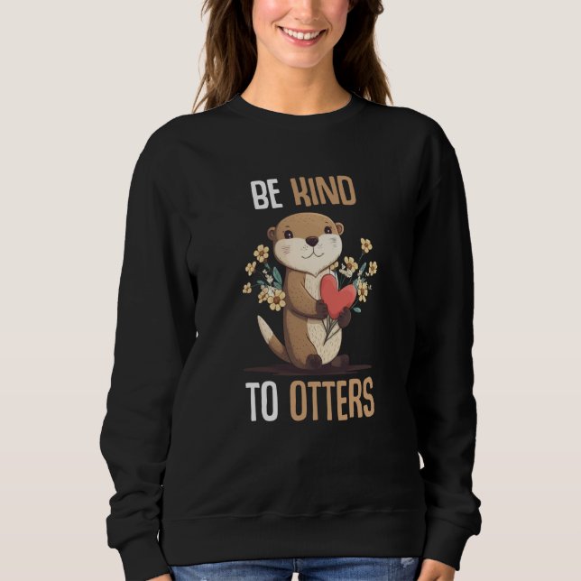 Sea Otter   9 Sweatshirt (Front)