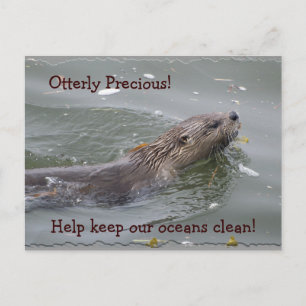 Sea Otter Anti-Pollution Postcard