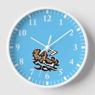 Sea otter clock