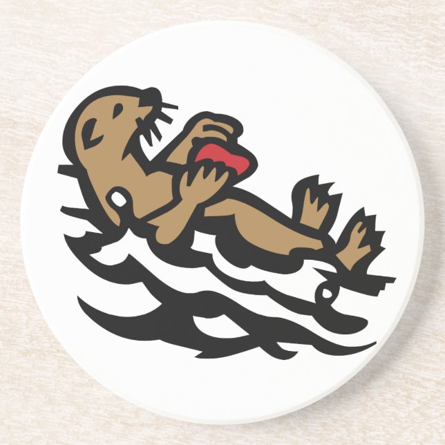Sea otter coaster (Front)