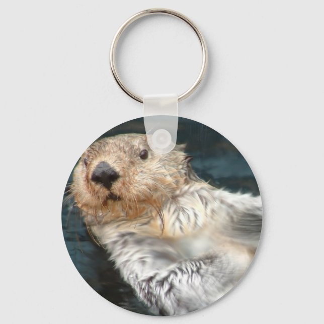 Sea Otter Keychain (Front)