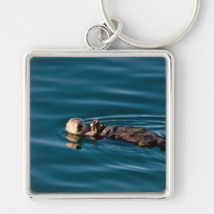 Sea Otter Keychain