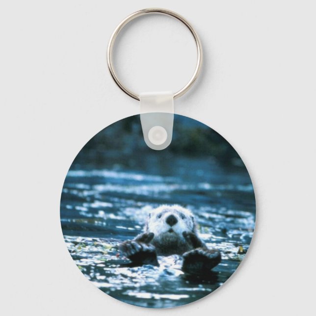 Sea Otter Keychain (Front)
