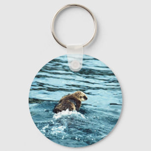 Sea Otter Keychain