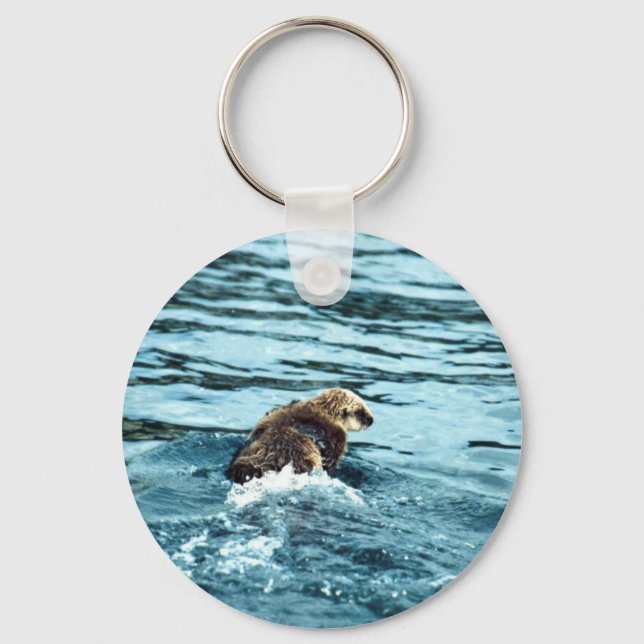 Sea Otter Keychain (Front)