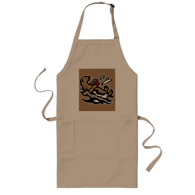 Sea otter long apron (Front)