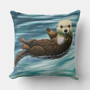 Sea Otter pillow