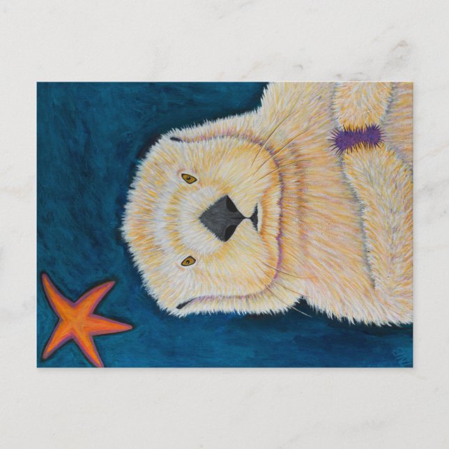 Sea Otter Postcard (Front)