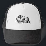Sea otter trucker hat<br><div class="desc">Cute sea otter</div>