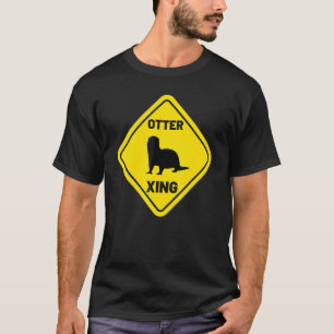 Sea Otter Xing  Animal  Women's River Otter T-Shirt