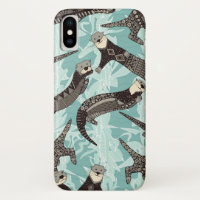 sea otters blue