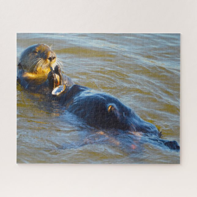 Sea Otters of our seas Jigsaw Puzzle (Horizontal)