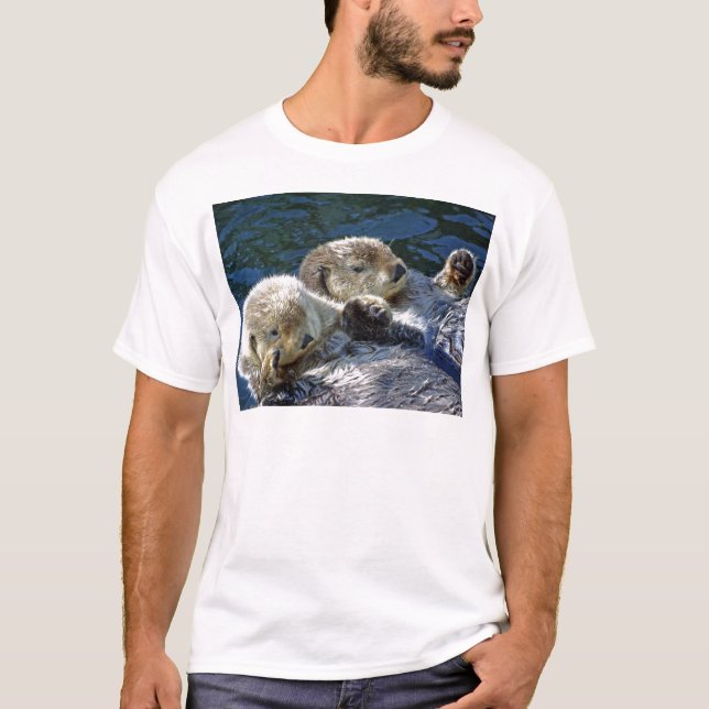 Sea-otters T-Shirt (Front)
