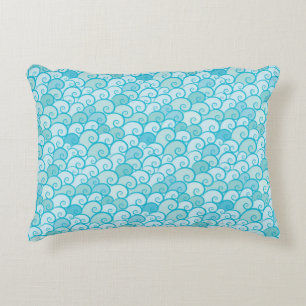 Sea Pattern Decorative Pillow