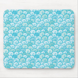 Sea Pattern Mouse Pad