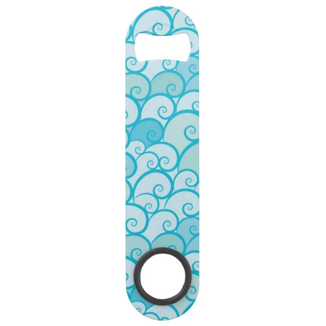 Sea Pattern Speed Bottle Opener (Front)