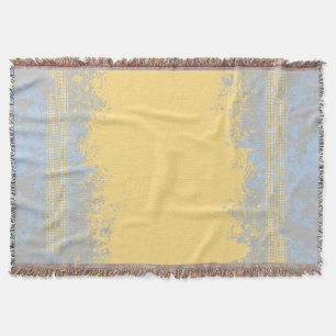 Sea patterned beach toned pattern throw