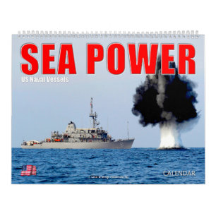SEA POWER – US Naval Vessels Calendar
