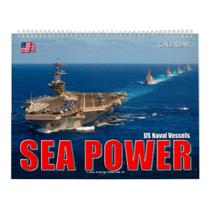 SEA POWER – US Naval Vessels Calendar