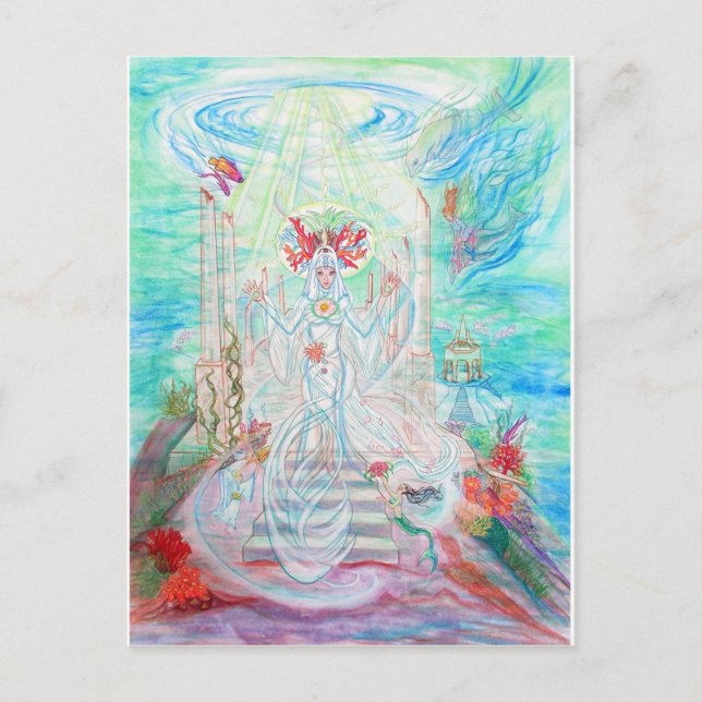 Sea Priestess Postcard (Front)