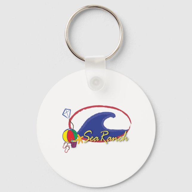 Sea Ranch Logo Keychain (Front)
