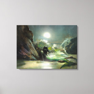 Sea Reverie Mermaid Canvas Print