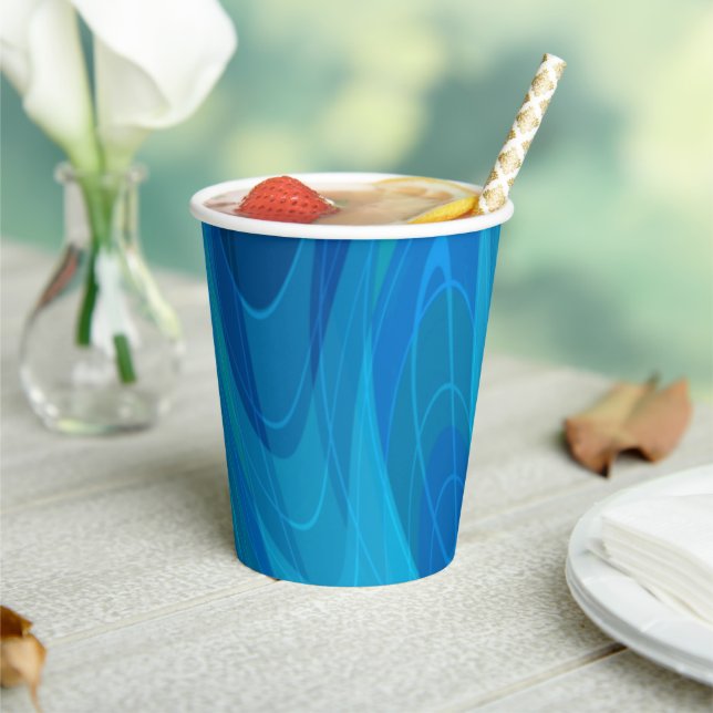 Sea Ripple Paper cup (Insitu)