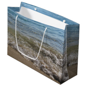 Sea & Sand Beach Waves   Large Gift Bag