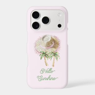 Sea Sand Sun Straw Hat Palm Trees Sunshine