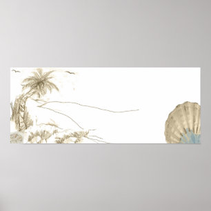 sea scene 1 poster