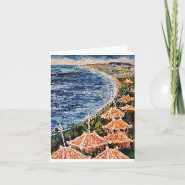 Sea Scene (Okinawa) Card (Front)