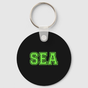 Sea seattle keychain