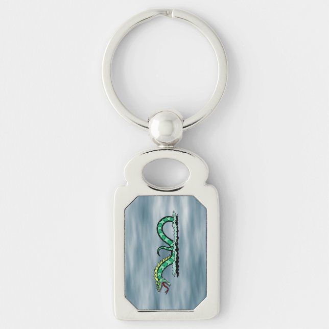 Sea Serpent Keychain (Front)