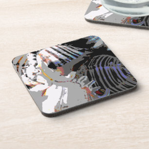 Sea Shell Abstract Coaster
