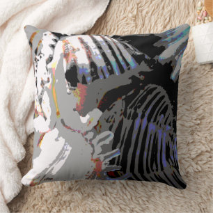 Sea Shell Abstract Throw Pillow