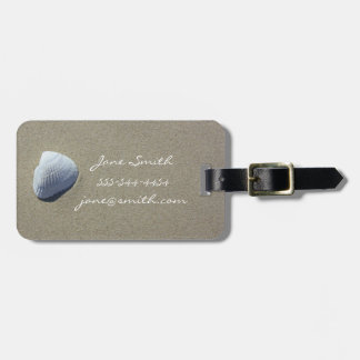 Sea Shell Beach Customizable Luggage Tag