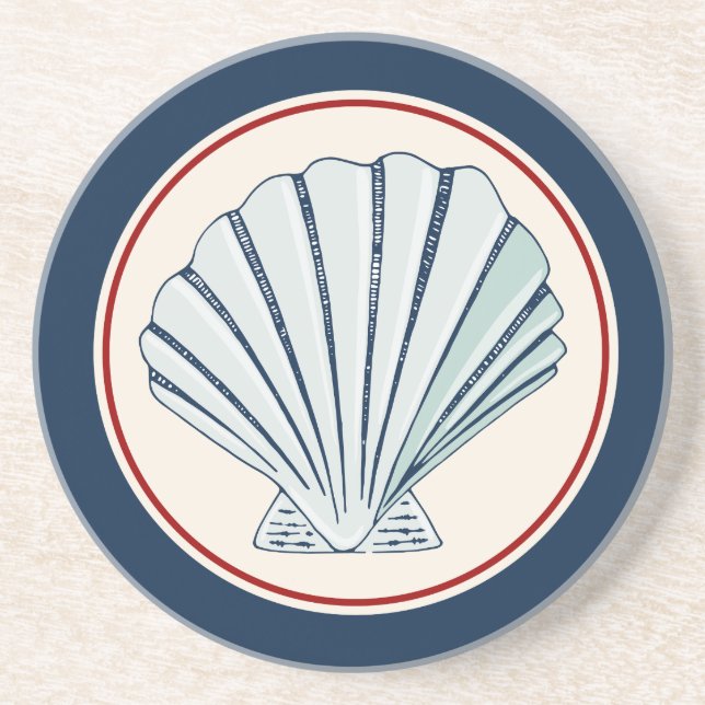 Sea Shell Coaster (Front)