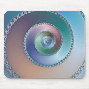Sea Shell - Fractal Mousepad