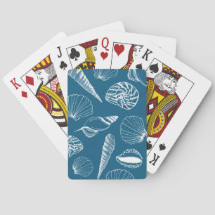 Sea Shell Illustration Playing Cards