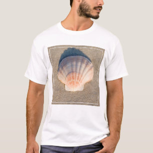 Sea Shell Laying On Sandy Beach T-Shirt