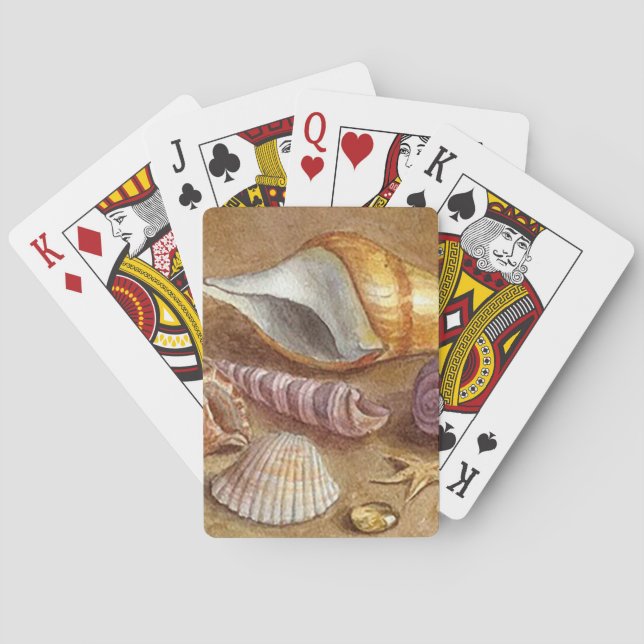 Sea Shell Playing Cards (Back)