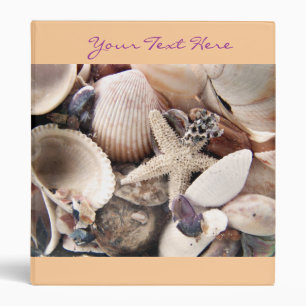 Sea Shells Binder
