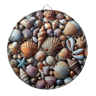 Sea Shells Dart Board