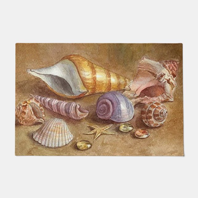 “Sea Shells” Door Mat (Front)