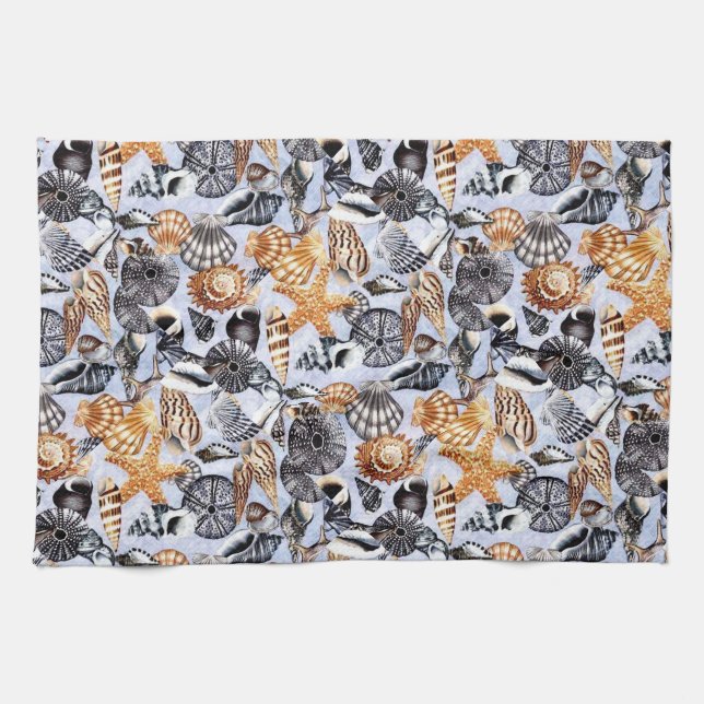 Sea Shells Kitchen Towel (Horizontal)